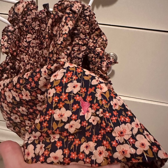 Pink Chicken Floral Ruffle Dress - Picture 4 of 4